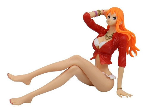 Figura De Nami Roja One Piece Venus Anime De 11cm No Luffy 