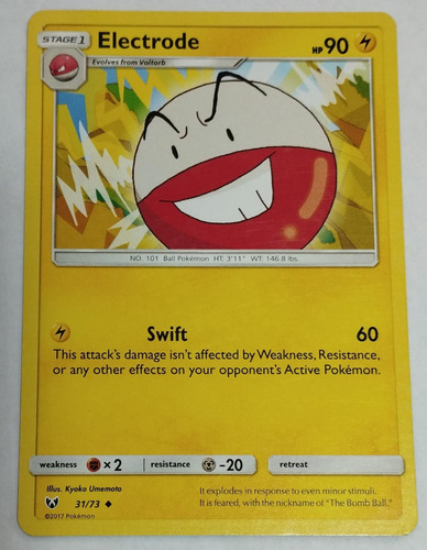 Pokémon Tcg Electrode 31/73