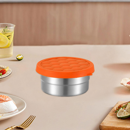Contenedor De Alimentos De Acero Inoxidable Comida De Metal