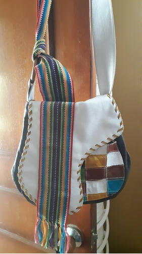 Cartera 100% Cuero Colombiana 