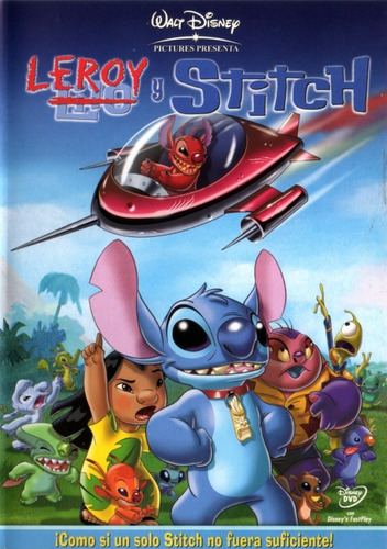 Leroy Y Stitch ( Disney ) Dvd Original