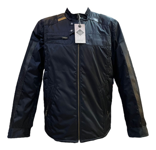 Campera Nylon Hombre Combinada Cb 4712. Marca Bando