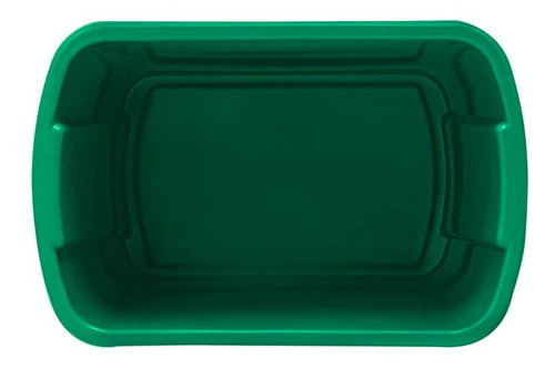 4 Pack Bote De Basura Rectangular 4l Color Verde