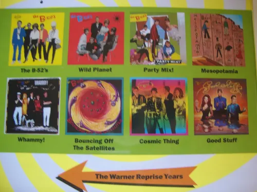 Box 8 Cds - The B-52's - The Warner Reprise Years - Imp, Lac