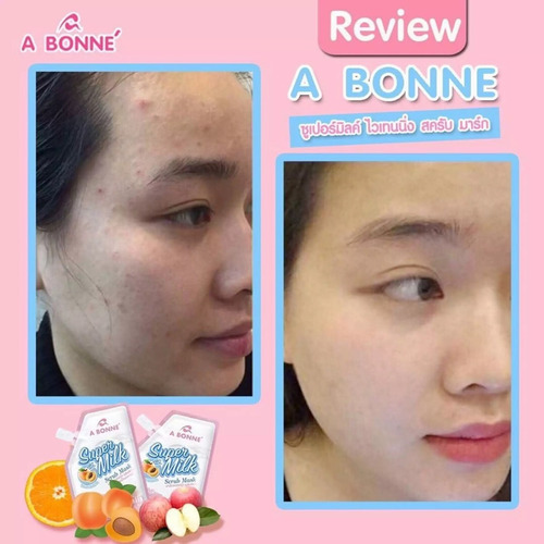 Mascarilla Natural Super Milk Aclara + Suaviza Piel A Bonne Tipo de piel Todas