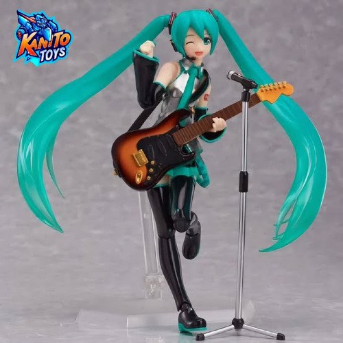 Hatsune Miku 2.0 ( Figma 200 ) - Character Vocal Series 01 - (Usado)