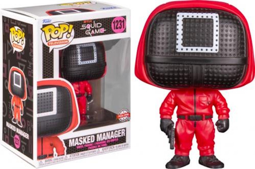 Funko Pop Squid Game Juego Del Calamar Masked Manager 1231
