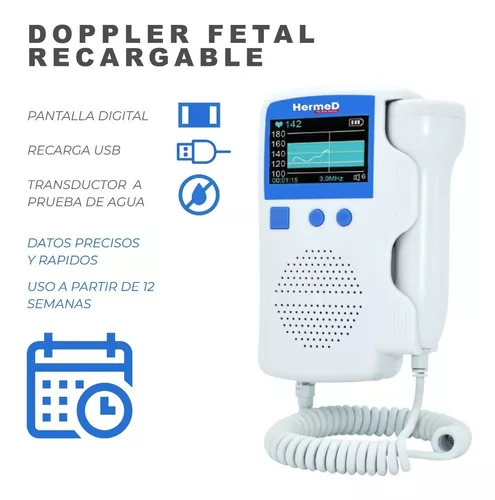 DOPPLER FETAL PORTATIL HD185 - Hermed