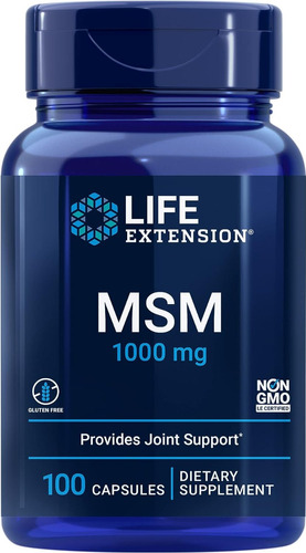 Msm 1000 Mg- Suplemento De Salud De Las Articulaciones.