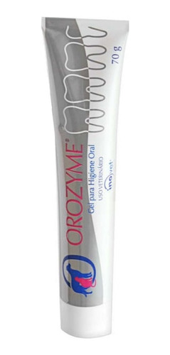 Imagem 2 de 3 de Orozyme Gel Higienizador Bucal Para Cães E Gatos 70g Inovet