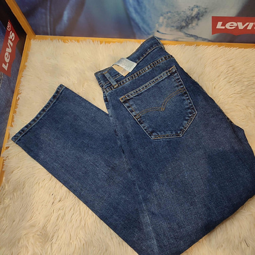 Pantalón Levis 505 34x30 Azul Oscuro (excedentes) A24