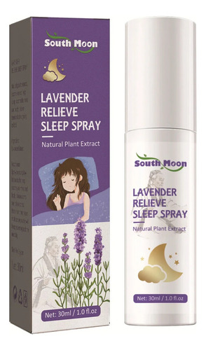 Lavender Insomnia Spray Extrato De Planta Natural Alivia