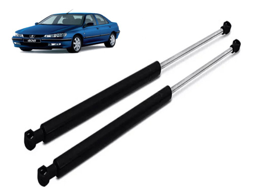 Kit X2 Amortiguadores De Capot Para Peugeot 406 Todos