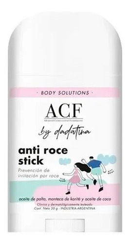 Acf Dadatina Anti Roce Stick Prevencion Irritacion Corporal