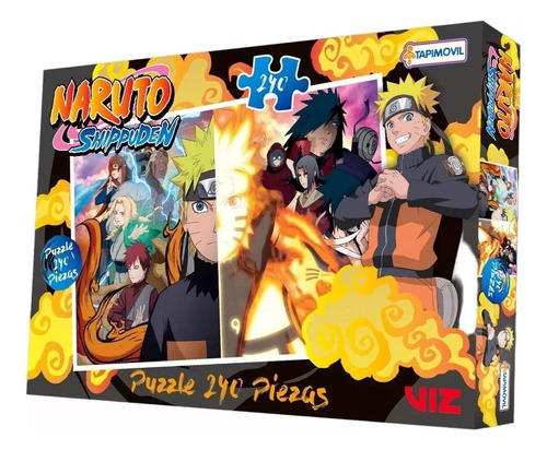 Puzzle Rompecabezas Naruto 240 Piezas Tapimovil