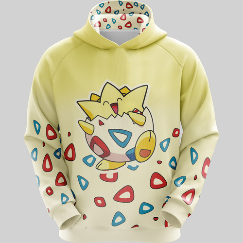 Sudadera Sublimada Togepi Bailando Infantil