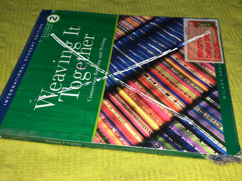 Weaving It Together 2 Second Edition - Thomson Heinle (Usado)