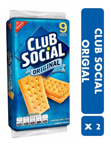 Galleta Club Social 9 Unidades