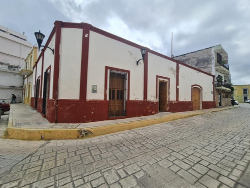 ¡renta! Casa Comercial En El Centro De Campeche