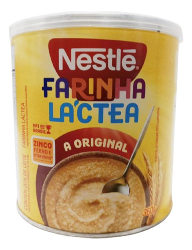 Farinha Láctea Original Nestlé Lata 360g