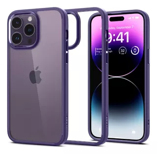 Spigen Ultra Hybrid - Funda Para iPhone 14 Pro Max, Morado