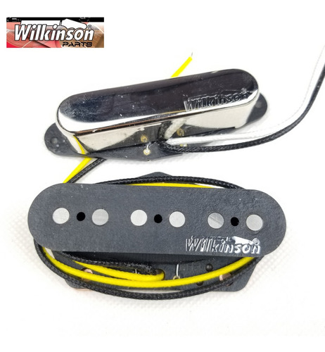 Pastillas Wilkinson Wvt Alnico5 Con Cuello Y Puente Para Tel