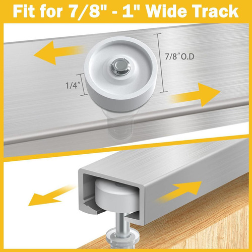 Kit De Herrajes Para Puertas Plegables Herrajes Para Rieles