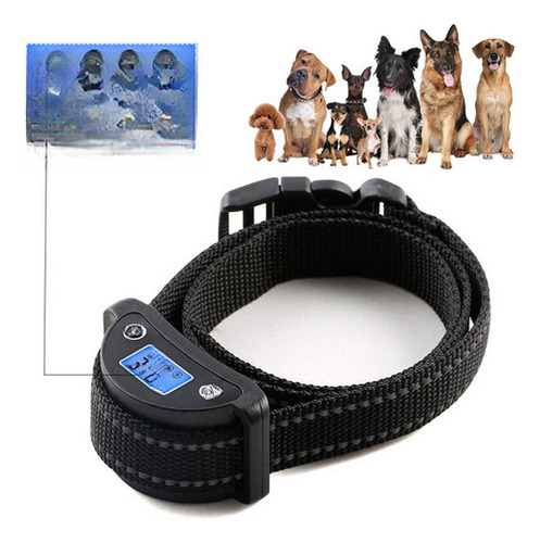 Recargable De Perro Formación Collar Pantalla Lcd Automático