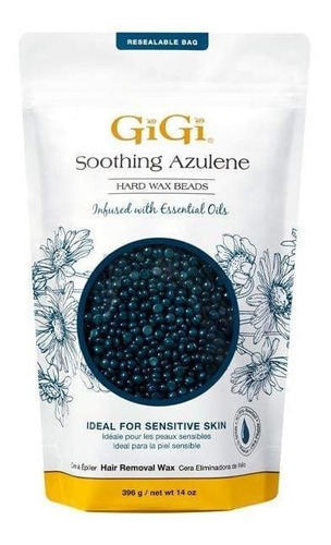 Cera En Granos Para Depilar Gigi Soothing Azulene 396 Gr