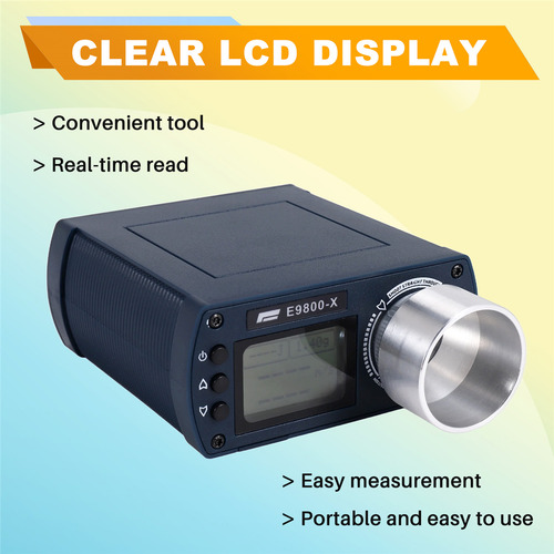 Medidor De Velocidad E9800-x, Pantalla Lcd, Cronógrafo Fps D