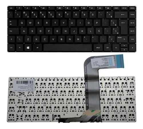 comprar Teclado Para Notebook Hp Pavilion 14-v060br F4j43la Abnt2 Br