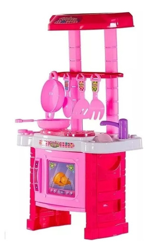 Cocina Set Infantil  Función Agua Luz Sonido Vapor Infantil