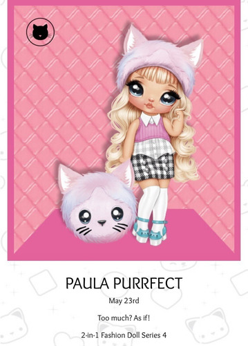 Imagen 8 de 10 de Muñeca Na! Na! Na! Surprise 2 En 1 Fashion Billetera Unica