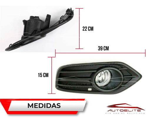 Imagen 9 de 10 de Kit Faros Niebla Honda Hr-v 2019 2020 2021 Biseles Y Switch