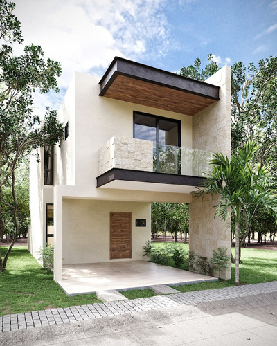 Imagen 2 de 14 de Preventa Linda Casa 3 Rec En Selvanova Playa Del Carmen
