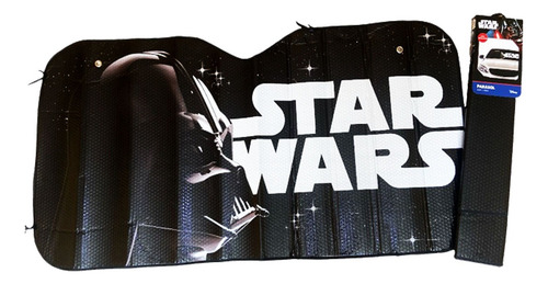 Parasol Parabrisas Plegable Darth Vader Casco Con Ventosas
