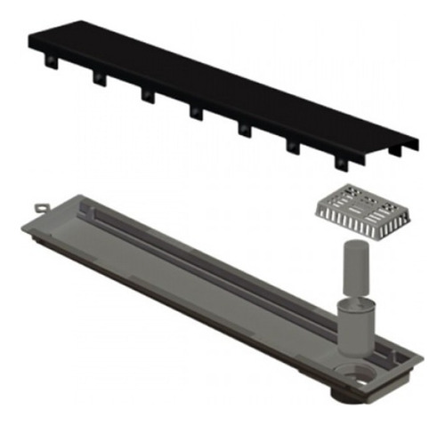 Ralo Linear Versatile Tampa Black Matte 4254 Linear 50cm