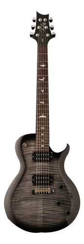 Guitarra eléctrica PRS Guitars SE 245 de arce/caoba charcoal burst flameado con diapasón de palo de rosa