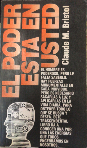 El Poder Está En Usted Claude M Bristol (Usado)