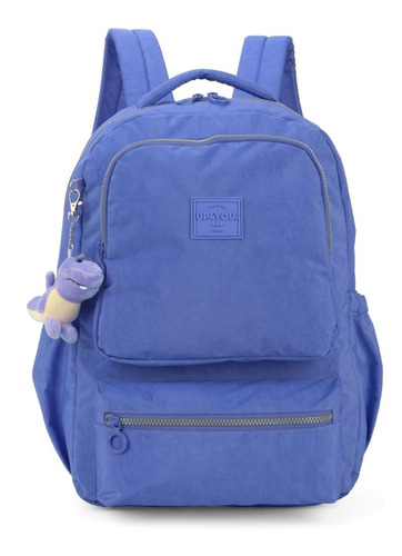 Mochila De Costas Juvenil Notebook Clinkle Up4you Chaveiro