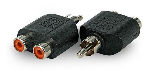 Adaptador 1 Rca Pra 2 Rca - Adaptador 1 Rca Pra 2 Rca