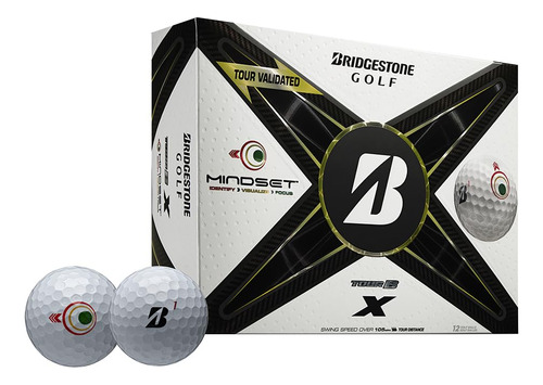 Bridgestone Golf 2024 Tour B X Mindset Blanco