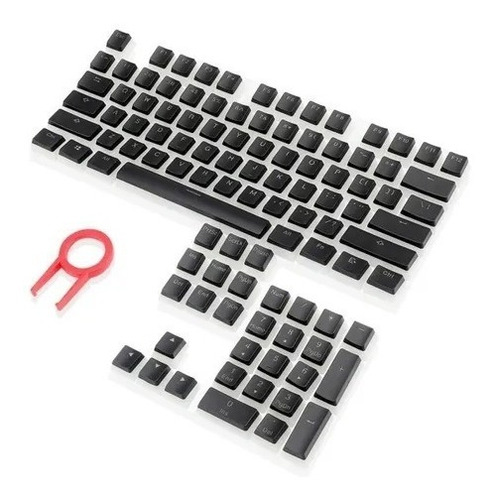 Keycaps Redragon A130b-sp Scarab Black Ingles