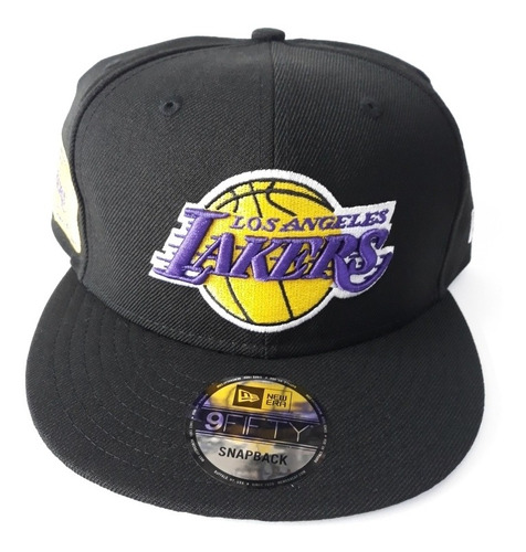 Imagen 1 de 4 de Gorra Lakers Nba  2019-2020 Campeones Negra 9fifty Snapback