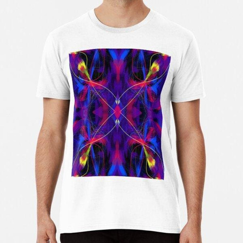 Remera Arte Abstracto Psicodélico Único, Diseño De Arte Abst