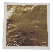 Comprar Láminas De Dorado La Hoja. 10 Láminas De 16x16cm Italia