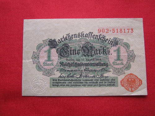 Alemania 1 Marcos 1914