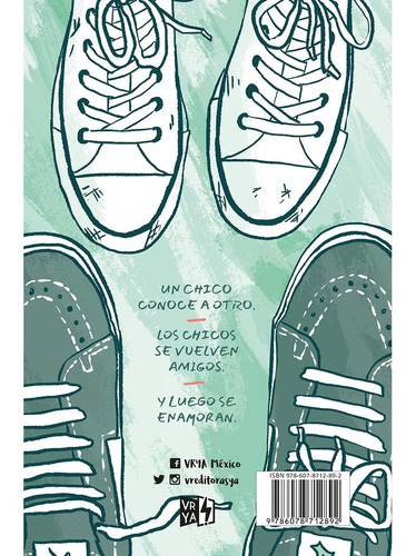 Heartstopper, de Oseman, Alice. Serie Heartstopper, vol. 1. Editorial VR Editoras, tapa blanda, edición 1.0 en español, 2020