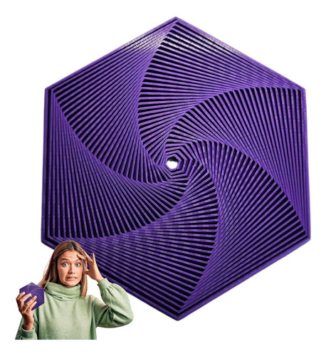 Juguete Sensorial Antiestrés Hexagonal Impreso En 3d-2024