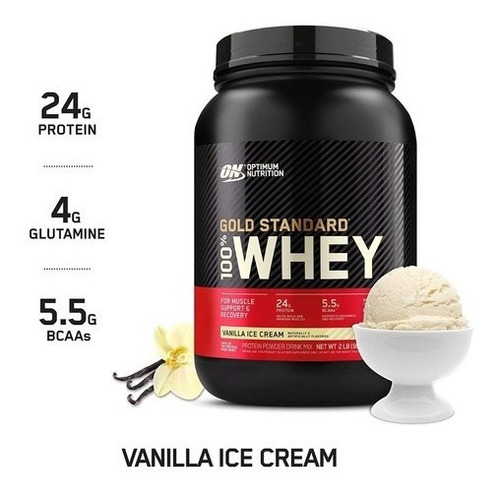 Imagen 4 de 9 de 100 % Whey Gold Standar X 2 Lbs On - Proteína
